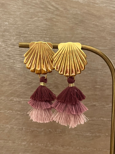 BO coquillage et pompons